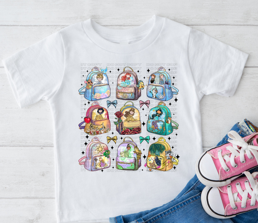 Princess Backpack DTF