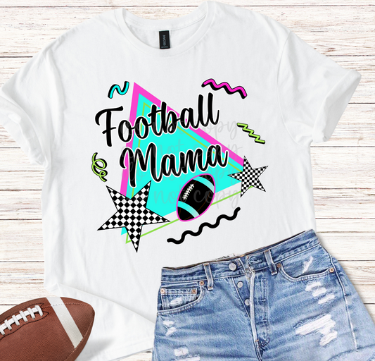 Retro Football Mama DTF