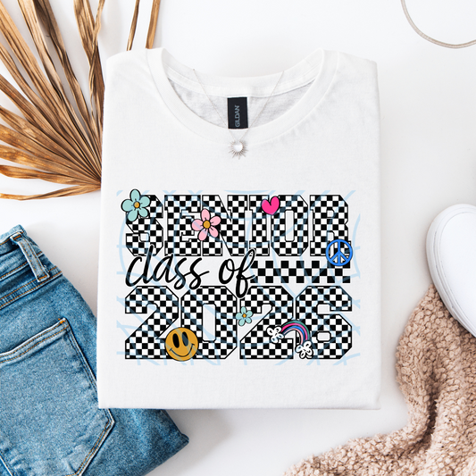Checkered Senior 2026 DTF