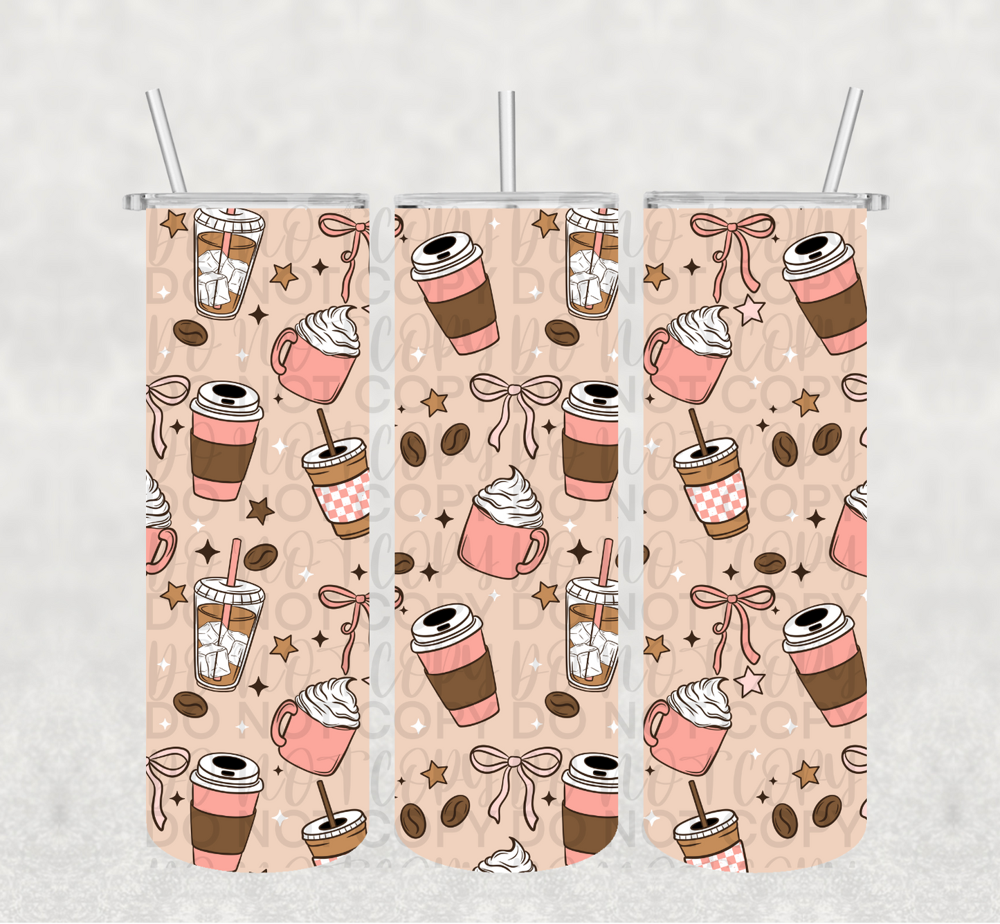 Girl Who Loves Coffee Tumbler