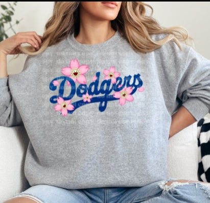 Pink Blossom Baseball