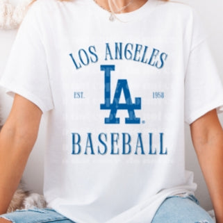 LAD Blue Baseball