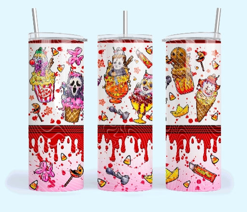 Ice Cream Horror Tumbler