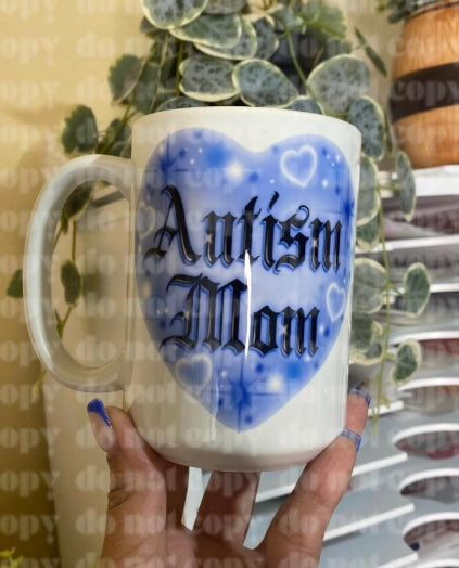 Autism Mom 15oz Mug
