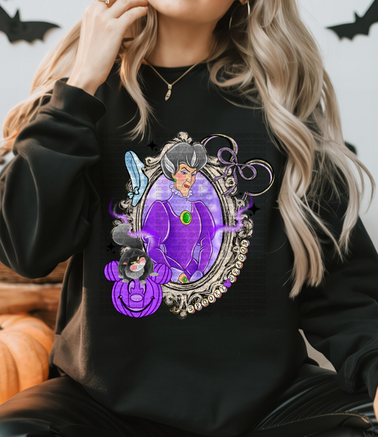 Spooky Lady T Frame DTF