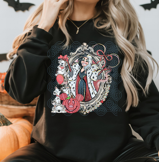 Spooky_Cruella_Frame DTF