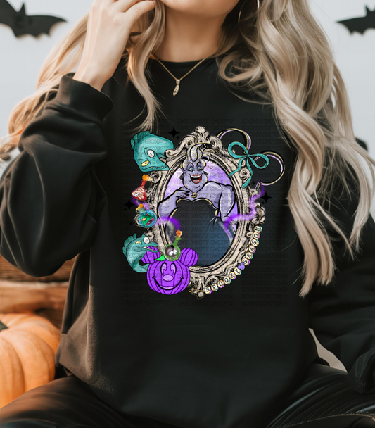 Spooky_Sea Witch_Frame DTF