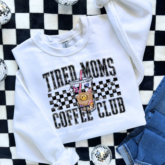 Tired Moms Coffee Club DTF