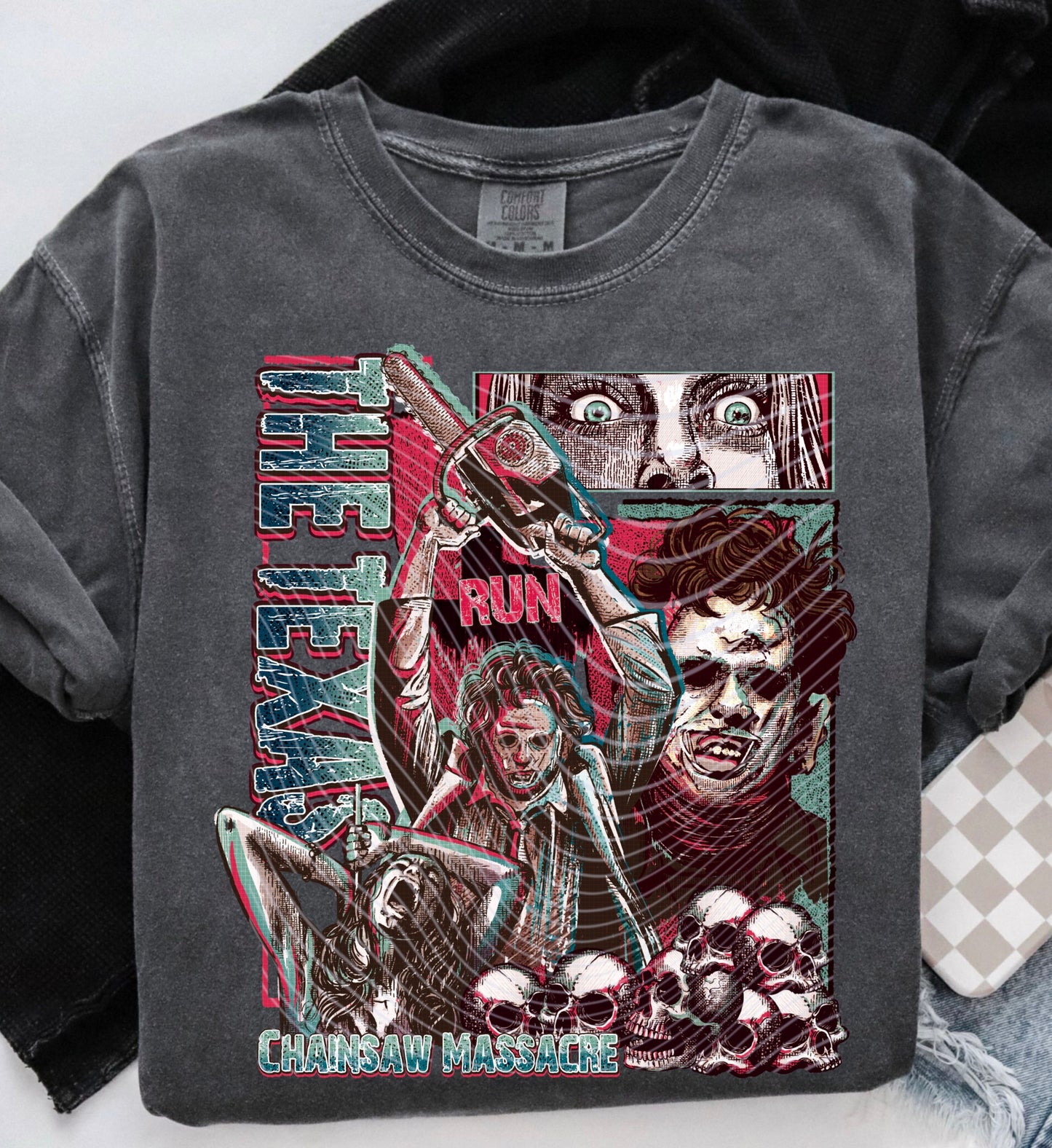Retro Texa_s Horror DTF