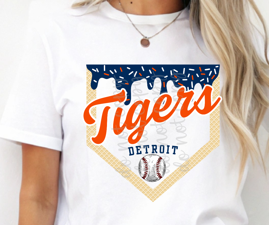 Detroit Ice Cream Drip DTF