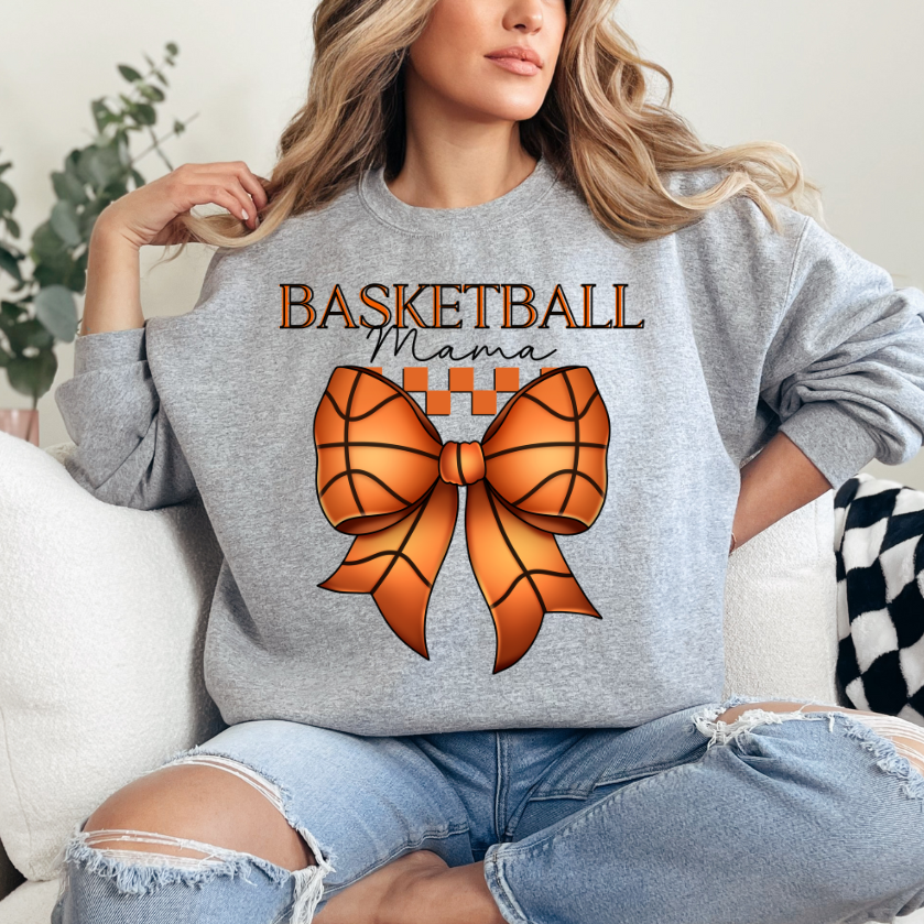 Basketball Mama Bow DTF