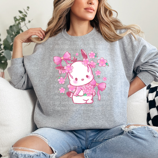 Pink Blossom Pup DTF