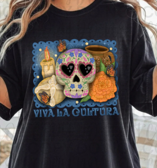 Viva La Cultura (Blue) DTF