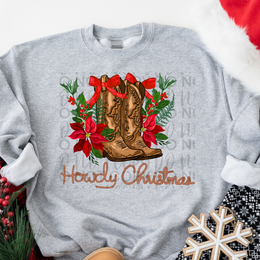 Howdy_Christmas DTF