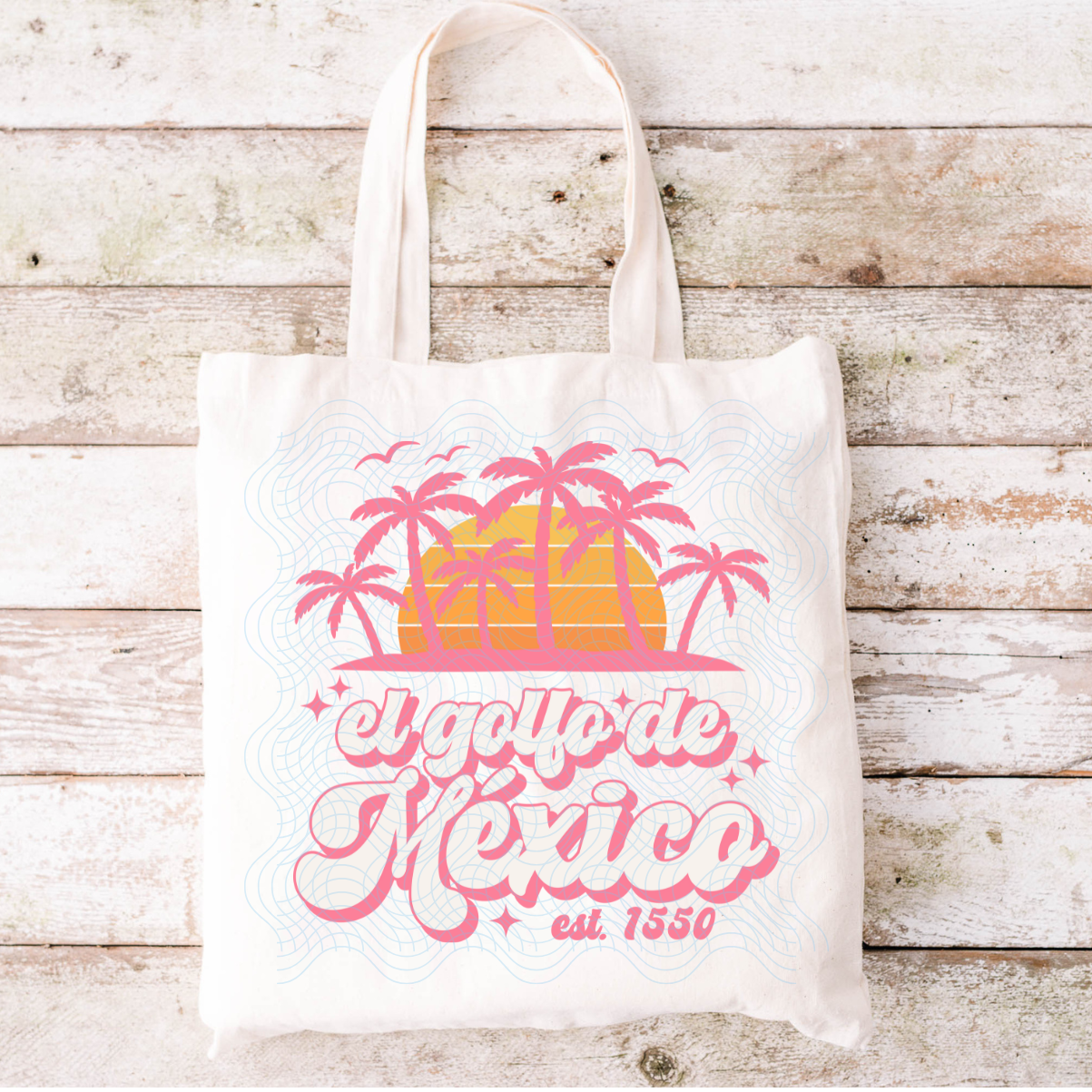El Golfo De Mexico Tote Bag