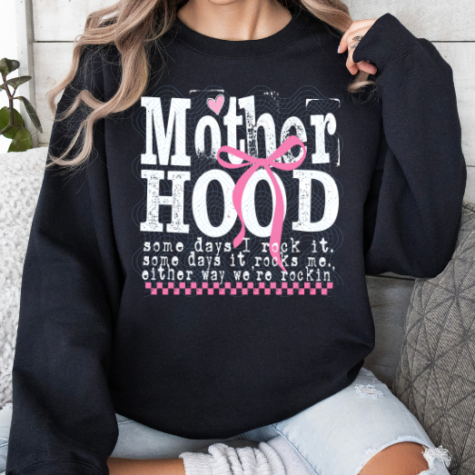 Motherhood (White Letters) DTF