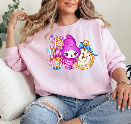 Won_der_land Pink Bunnie DTF