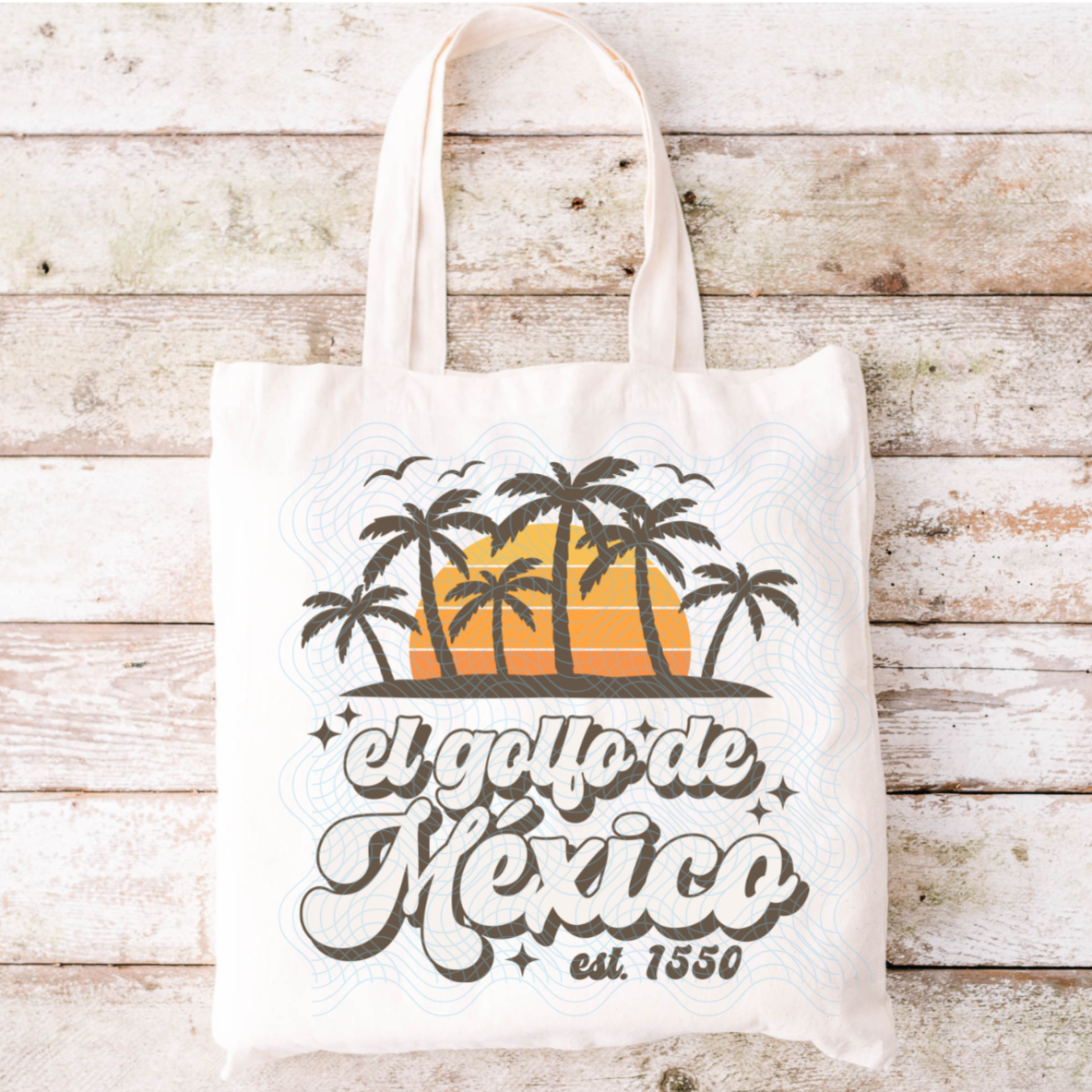 El Golfo De Mexico Tote Bag