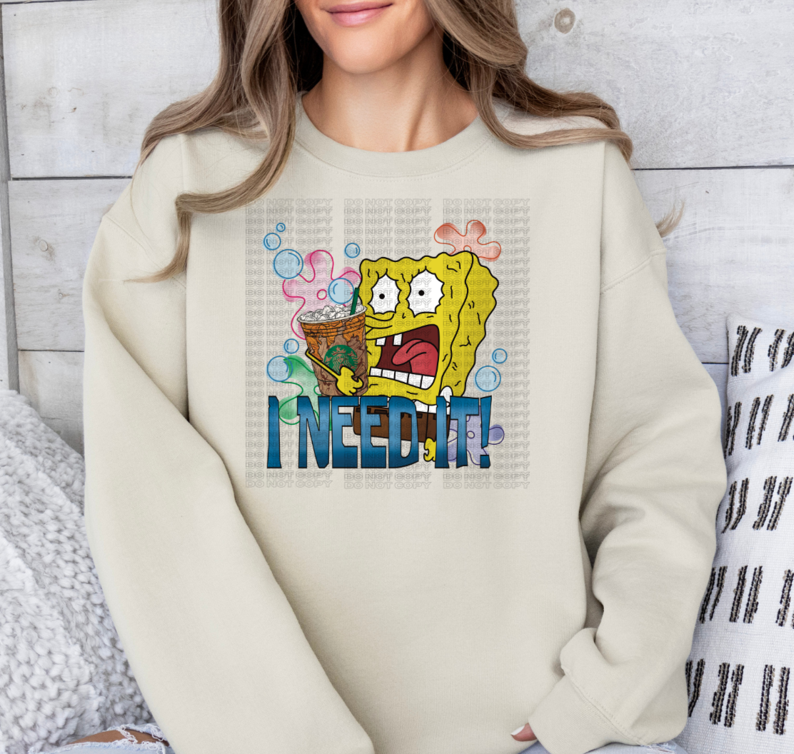I Need It S. Coffee DTF