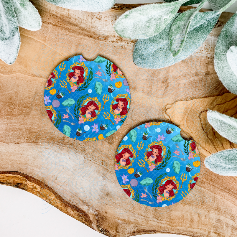 Baby Sirenita Car Coasters