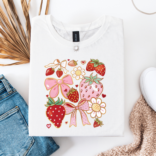 Floral Berries and Bows DTF