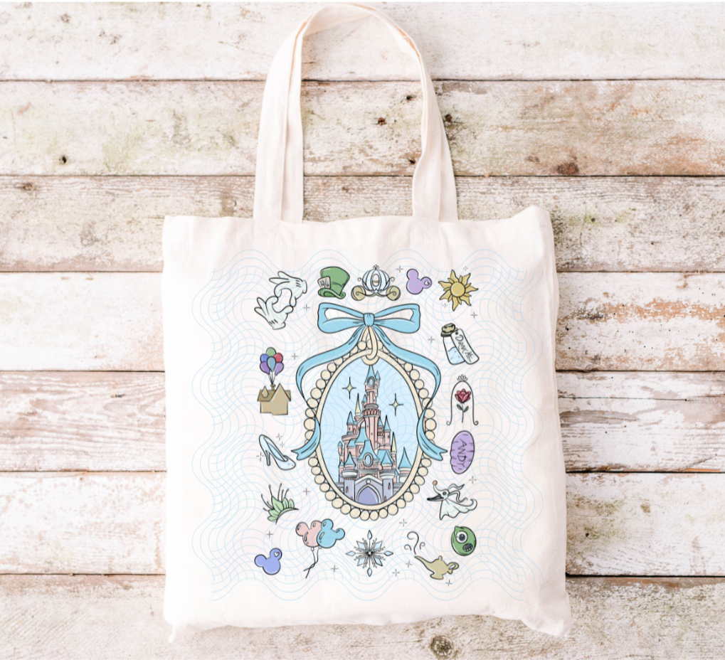 Coquette Castle Tote Bag
