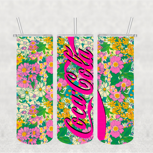Floral Pop Tumbler
