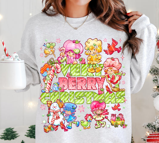 Very Berry Christmas DTF