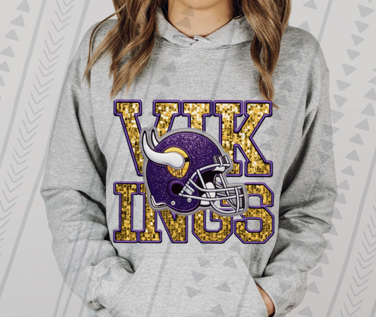 Viking Faux Embroidery DTF