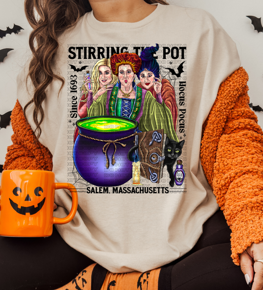 Stirring_The_Pot (Black) DTF
