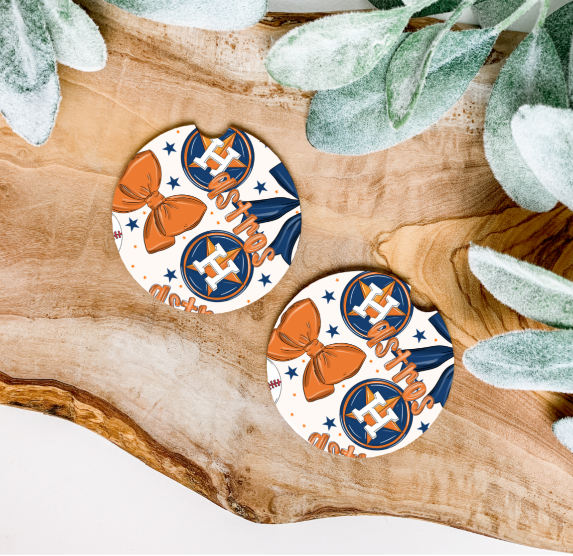 Coquette Houston Car Coasters