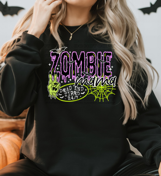 Zombie_Mama -(Dark Garment) DTF