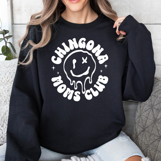 Chingona Moms Club Drip DTF