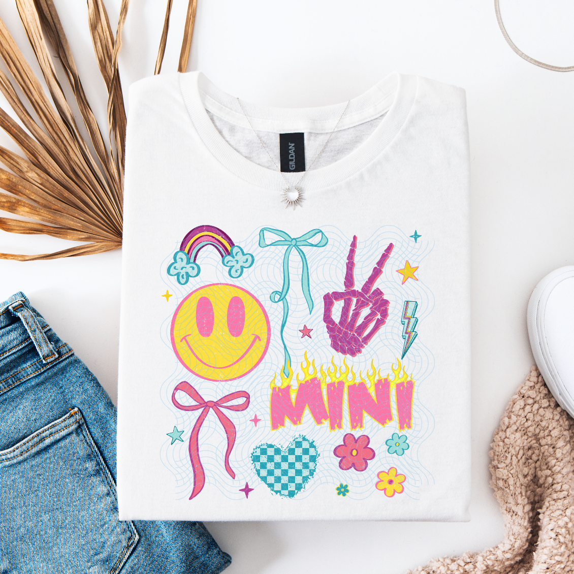 Rainbows & Bows Mini DTF