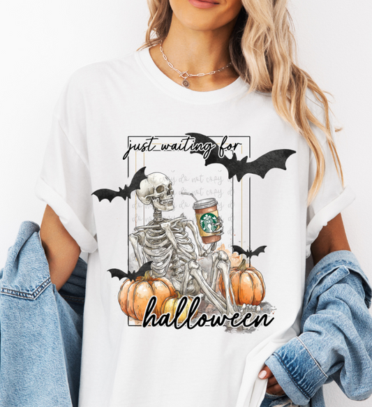 Just Waiting For Halloween DTF