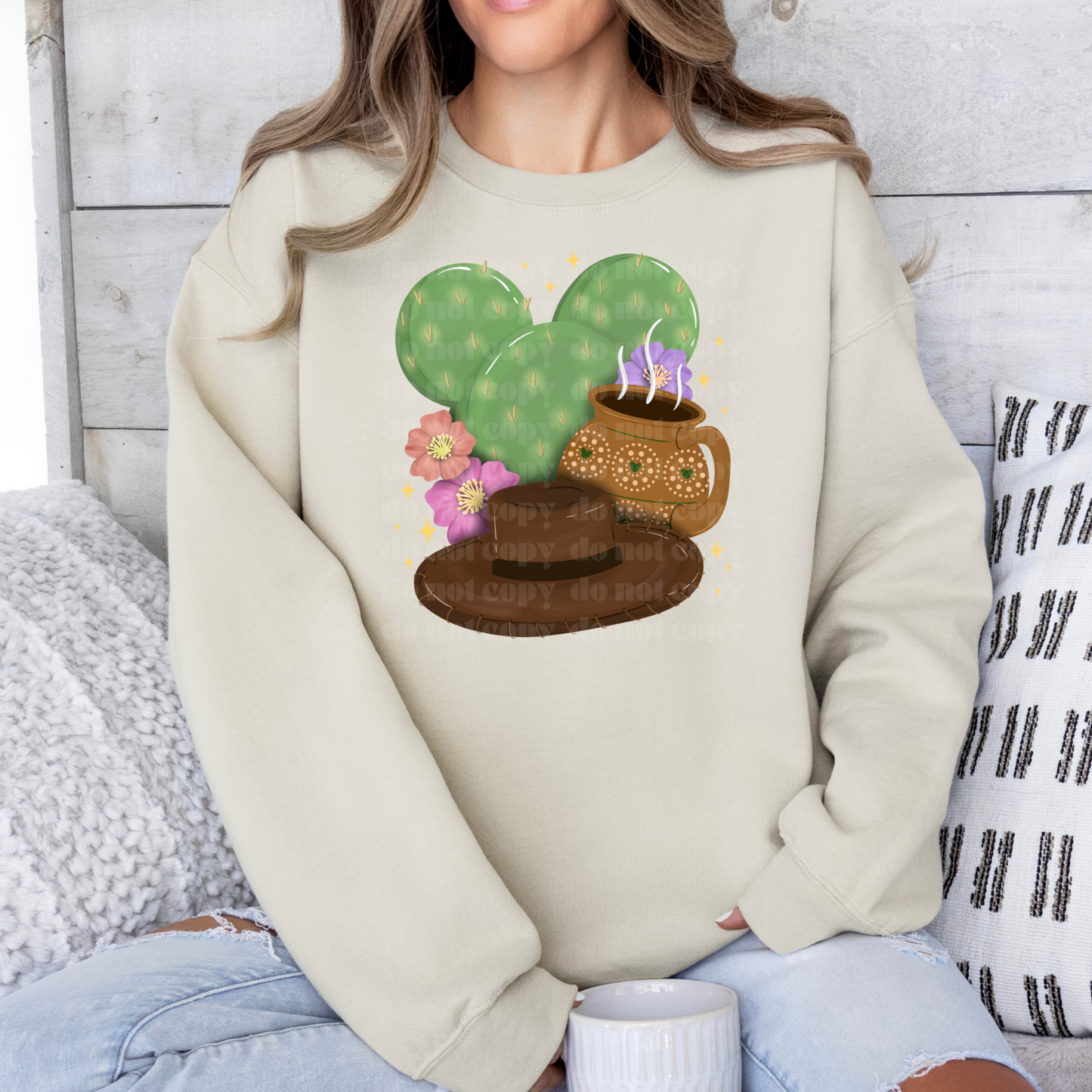 Cactus Mouse DTF
