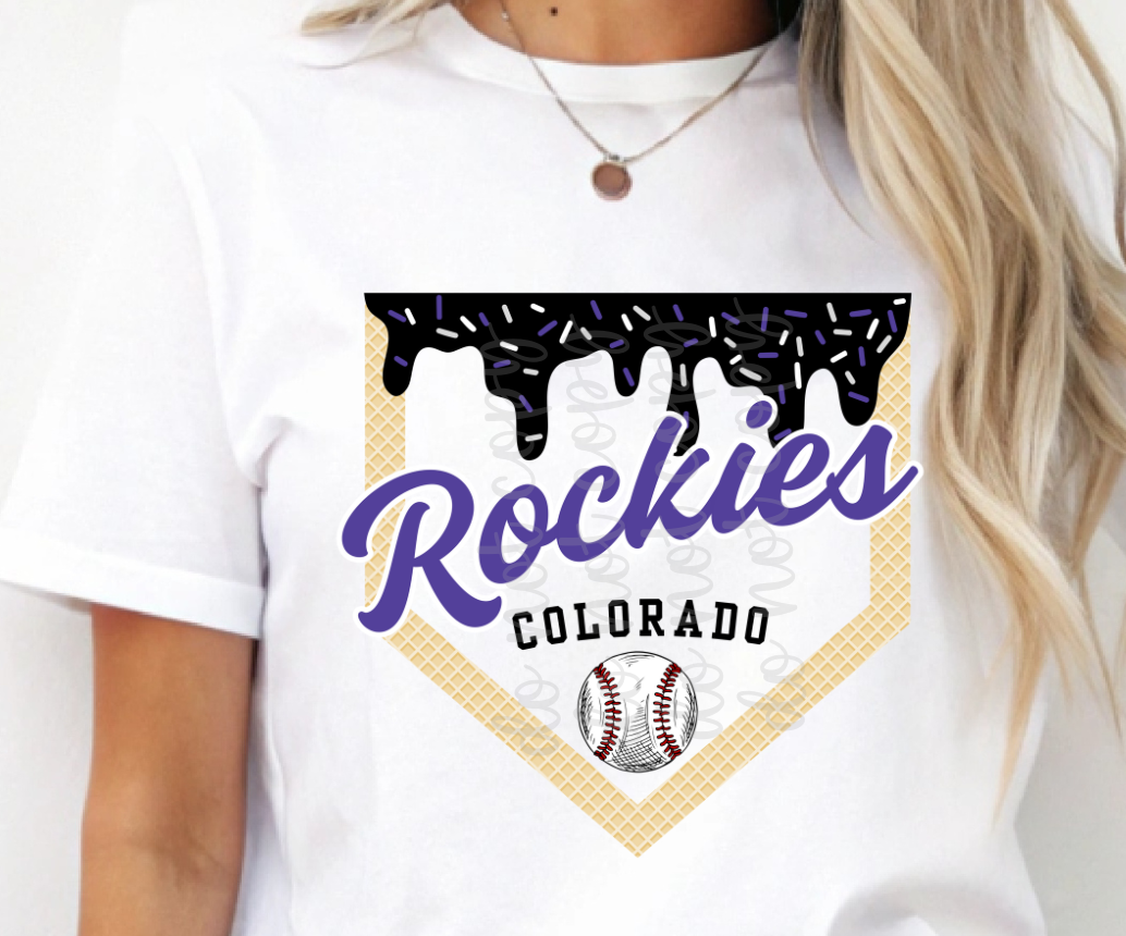 Colorado Ice Cream Drip DTF