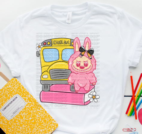 School Bus Monster DTF